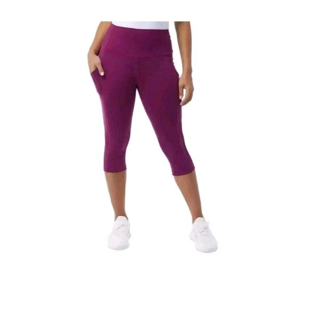 32 Degrees Cool Women's Active Crop Pockets Legging(1766989) Sz S